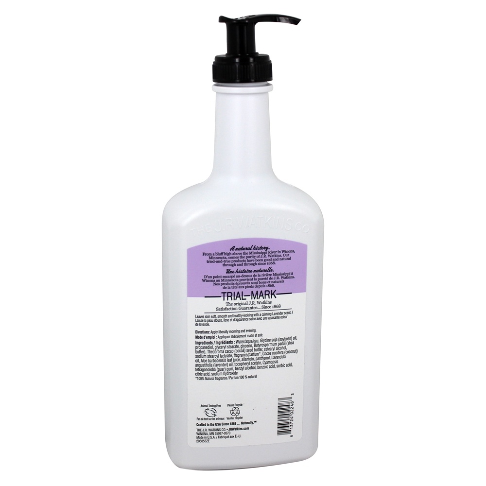 Lavanda de loção hidratante diária - 18 fl. oz. JR Watkins - Imagem 2