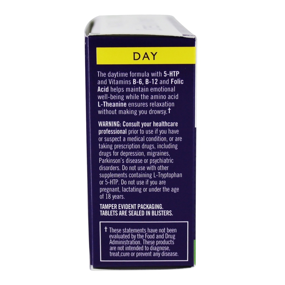 Stress & Anxiety: Fórmulas Para Dia & Noite - 20 Tablet (s) Natrol - Imagem 3