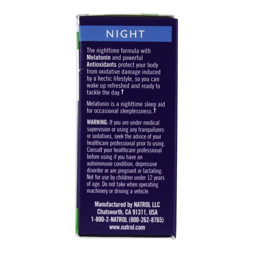 Stress & Anxiety: Fórmulas Para Dia & Noite - 20 Tablet (s) Natrol - Imagem 4