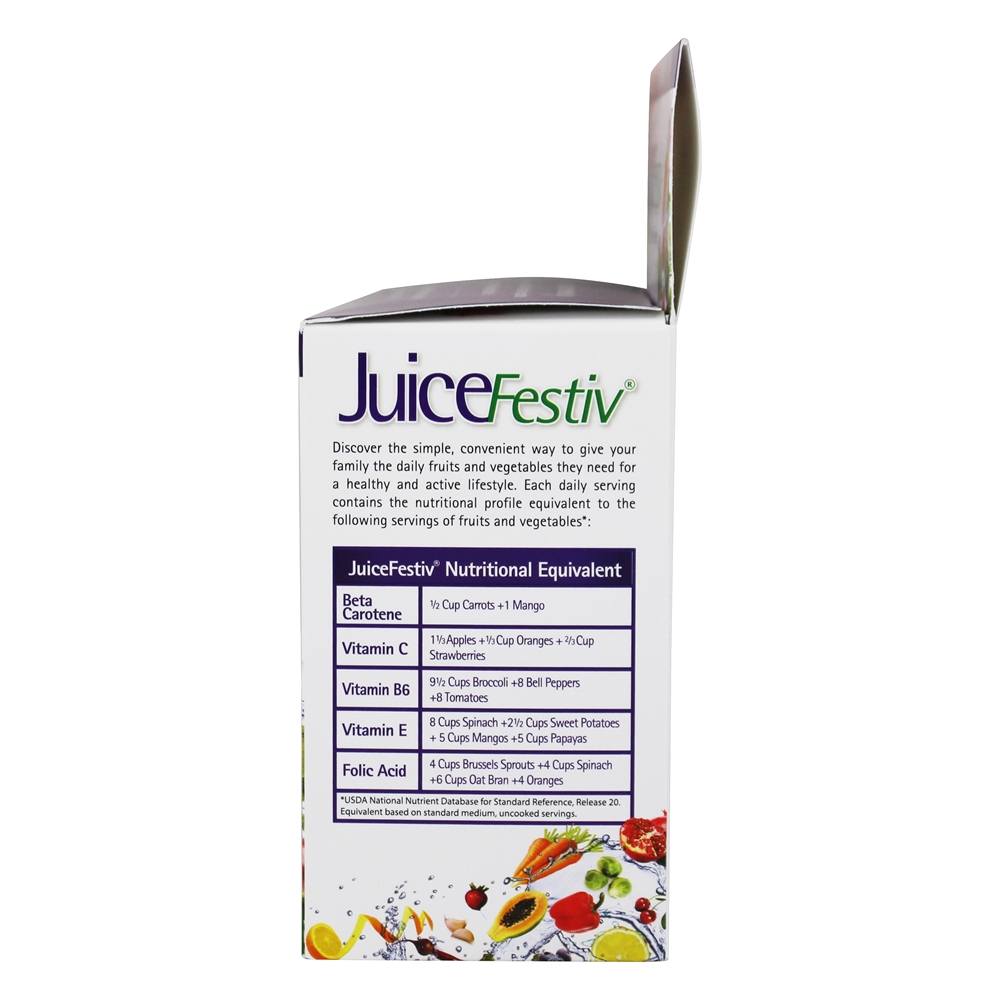 Cápsulas JuiceFestiv 60 + 60 Natrol - Imagem 4