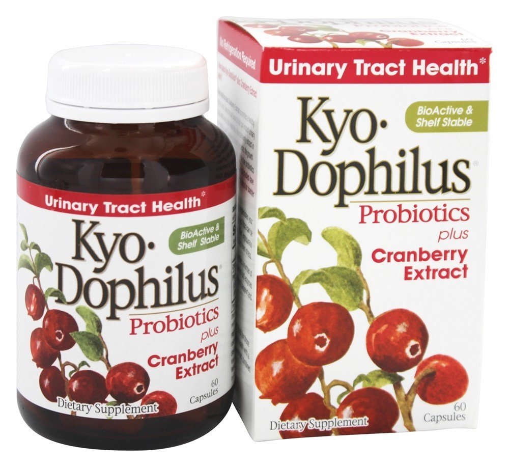Kyo-Dophilus Probiótico Com Extrato de Cranberry - Cápsulas 60 Kyolic