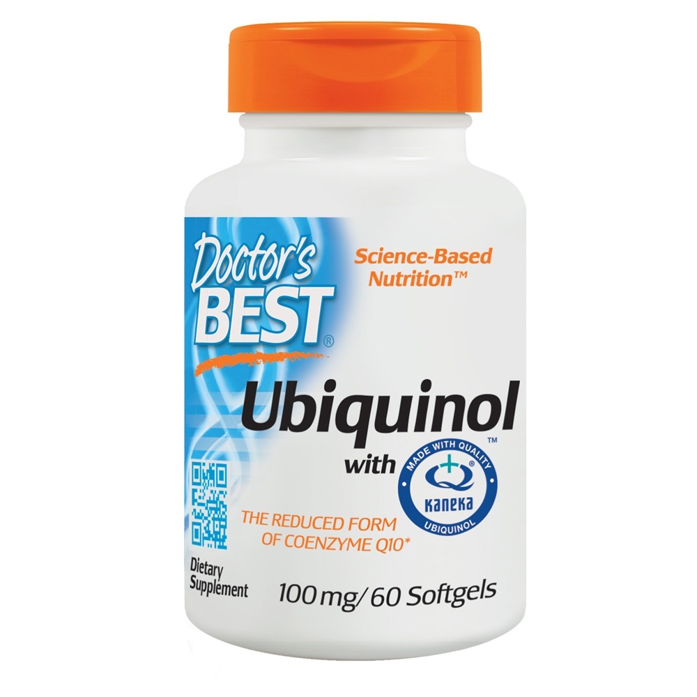 Ubiquinol com QH de Kaneka 100 mg . - 60 Softgels Doctor's Best