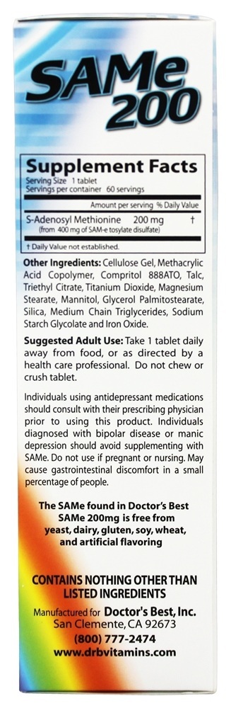 Mesmo nível farmacêutico 200 mg. - 60 Comprimidos com Doctor's Best entérico Doctor's Best - Imagem 2