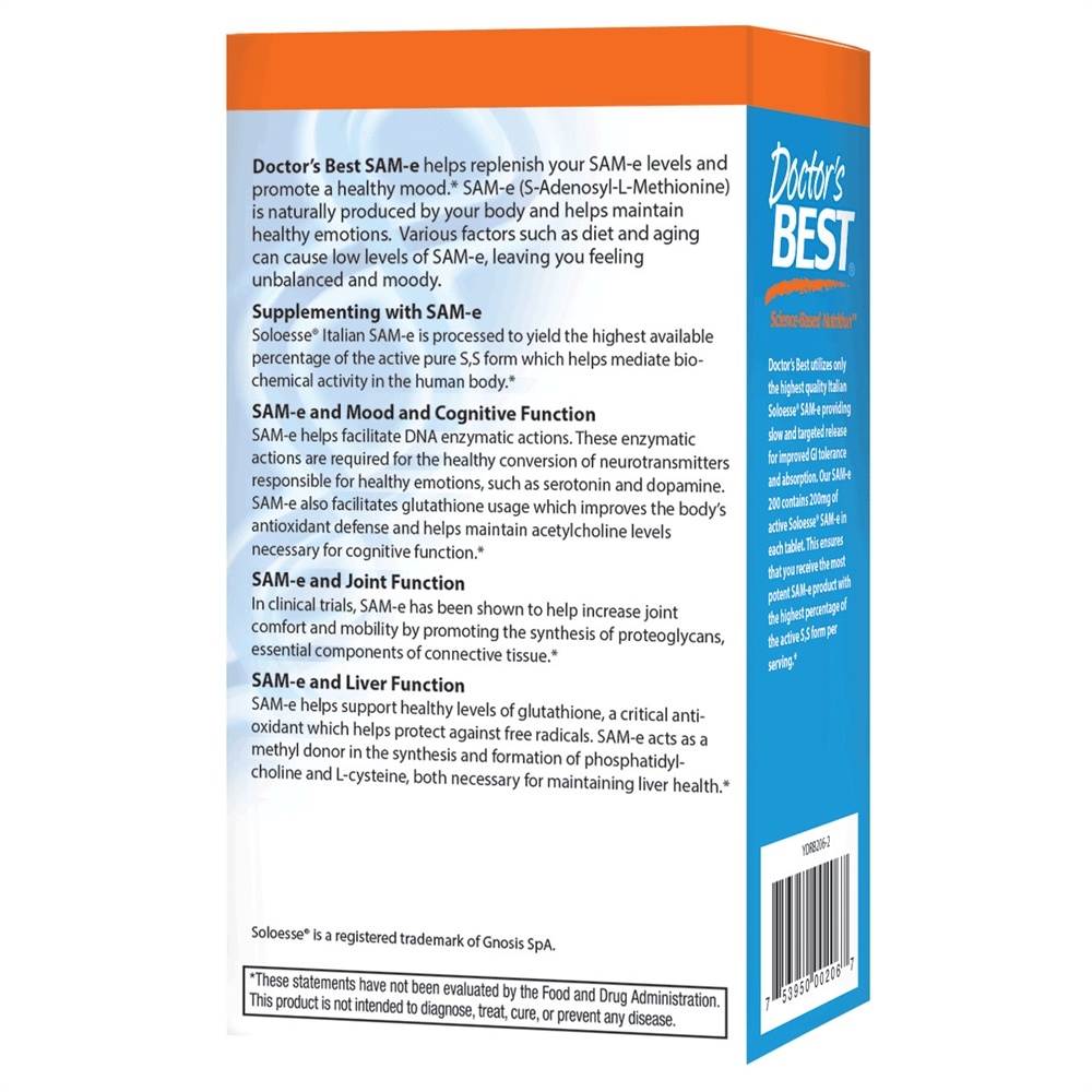 Mesmo nível farmacêutico 200 mg. - 60 Comprimidos com Doctor's Best entérico Doctor's Best - Imagem 3