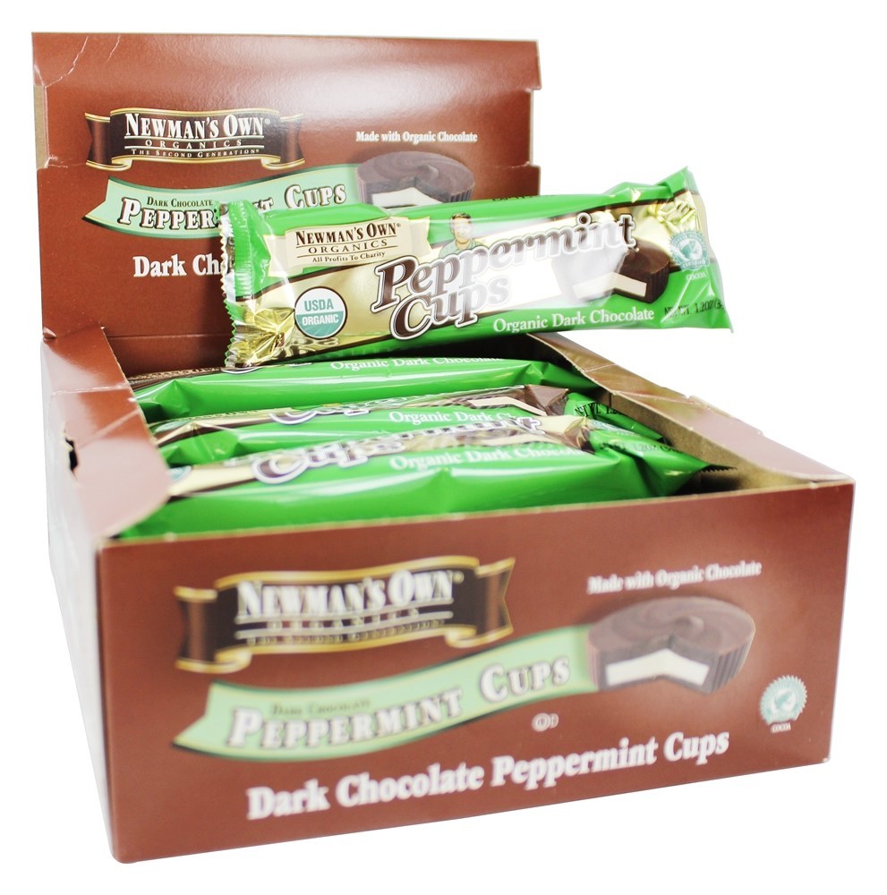 Copos de Hortelã Chocolate Escuro - 3 Pacote (s) Newman's Own Organics - Imagem 3