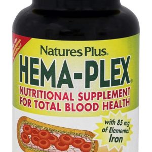 Comprar hema-plex - cápsulas vegetarianas 60 natures plus preço no brasil ferro vitaminas e minerais suplemento importado loja 15 online promoção -