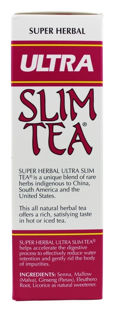 Chá Ultra Slim 100 % Sem cafeína natural à base de cafeína - 24 Saquinhos de Chá Hobe Labs - Imagem 2