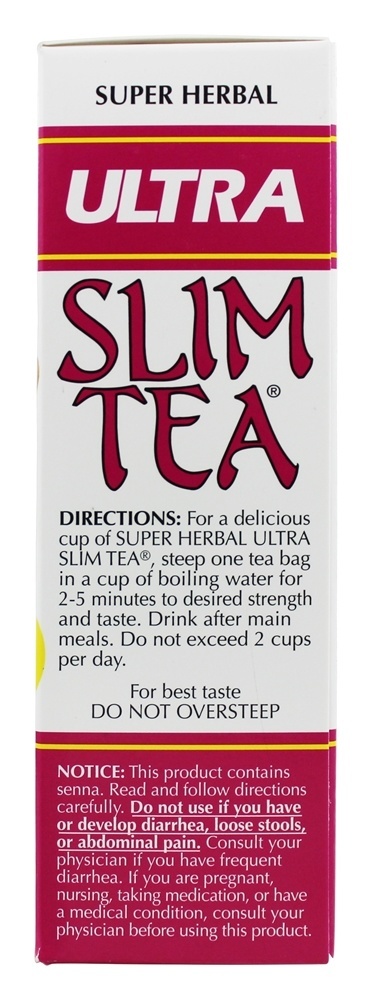 Chá Ultra Slim 100 % Sem cafeína natural à base de cafeína - 24 Saquinhos de Chá Hobe Labs - Imagem 3