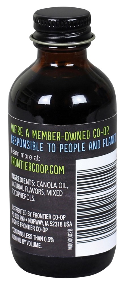 Banana com sabor natural e sem álcool - 2 fl. oz. Frontier Natural Products - Imagem 2