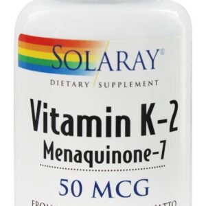 Comprar vitamina k2 menaquinona 7 50 mcg. - cápsulas vegetarianas 30 solaray preço no brasil vitamina k vitaminas e minerais suplemento importado loja 23 online promoção -