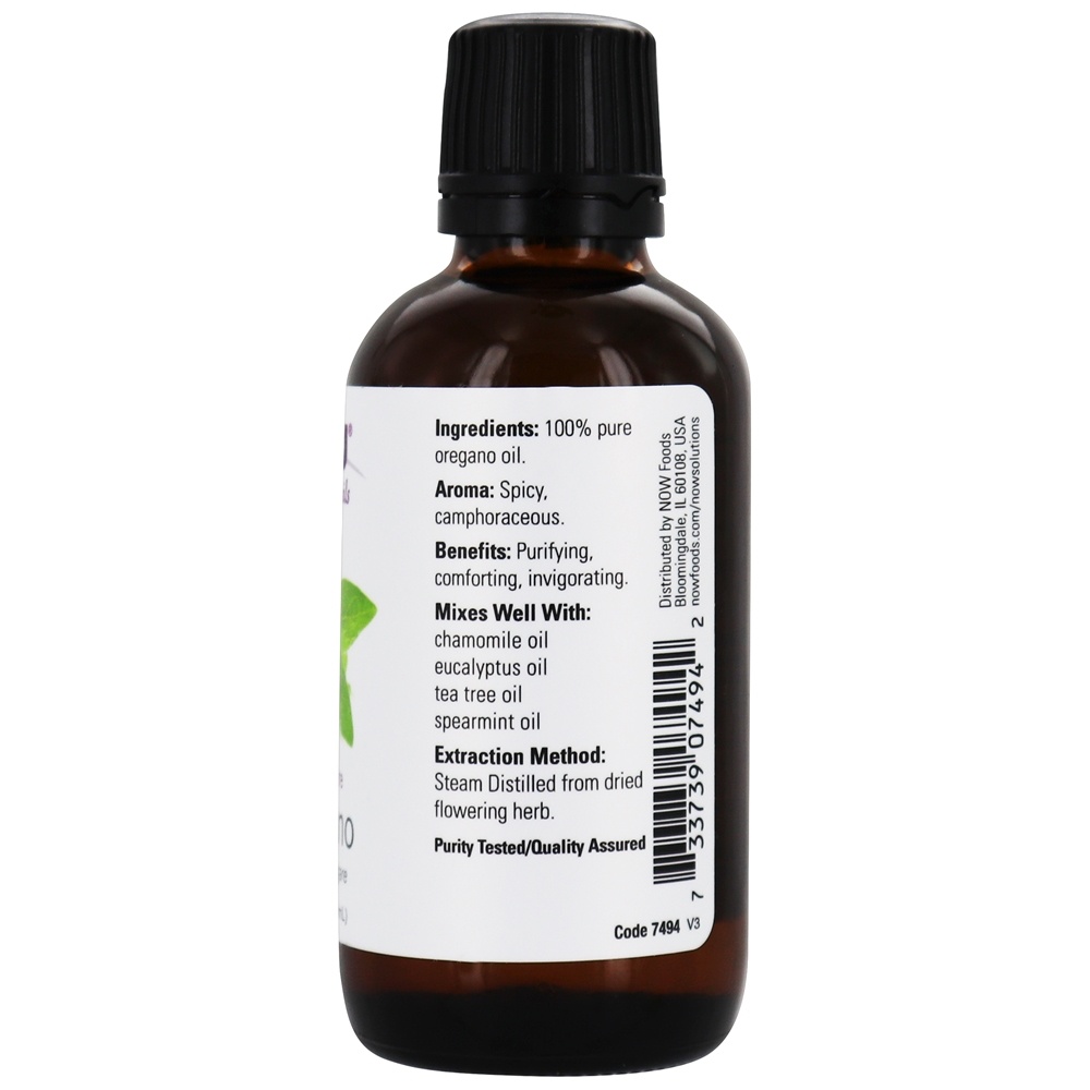 100 % Pure Óleo Essencial - 2 fl. oz. NOW Foods - Imagem 2