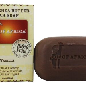 Comprar pure baunilha de sabonete com manteiga de karité - 4 oz. Out of africa preço no brasil barras de sabonetes cuidados pessoais & beleza suplemento importado loja 13 online promoção -