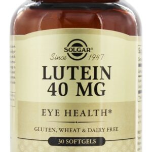 Comprar luteína para saúde ocular 40 mg. - 30 softgels solgar preço no brasil luteína suplementos nutricionais suplemento importado loja 149 online promoção -
