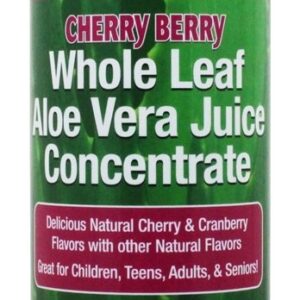 Inteiro Folha Aloés Vera Suco Concentrar Cereja Baga - 16 fl. oz. Aloe Life