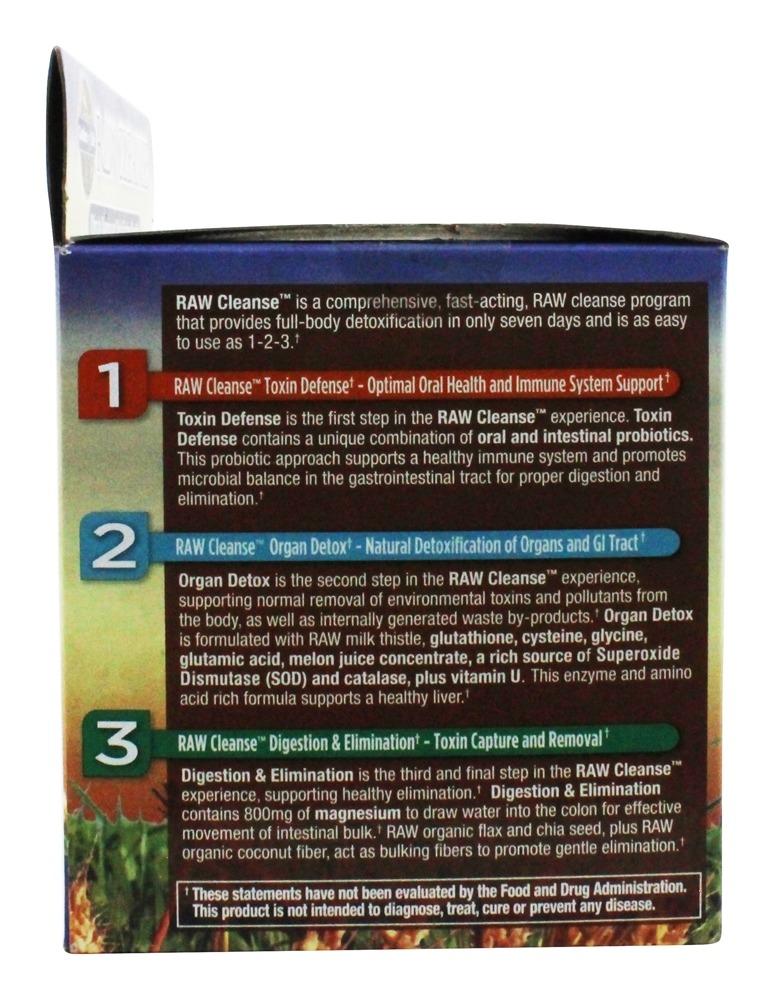 Kit de etapas de limpeza RAW 3 Garden of Life - Imagem 4