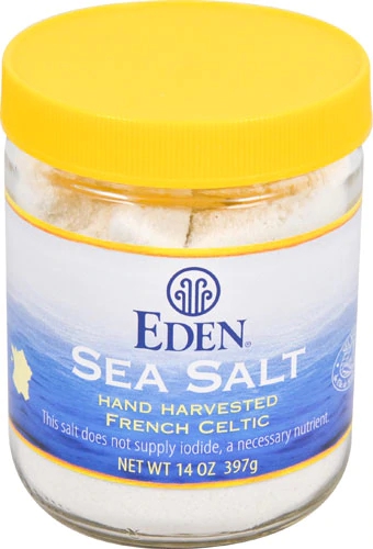 Sal Marinho Eden Foods 400g - Sal Integral para Saúde e Sabor