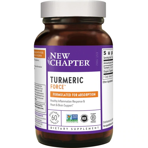 New Chapter Turmeric Force™ Vegetarian -- 60 Vegetarian Capsules