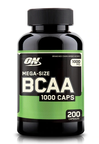 Optimum Nutrition BCAA 1000mg - 200 Cápsulas - Ganho Muscular e Recuperação