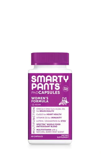 SmartyPants PhD Fórmula Mulher - Multivitamínico Vegano 60 Cápsulas