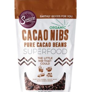 Comprar suncore foods cocoa nibs pure cacao beans -- 8 oz preço no brasil baking baking chocolate food & beverages suplementos em oferta suplemento importado loja 7 online promoção -