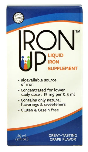 Suplemento de Ferro Líquido A.C. Grace Iron Up Sabor Uva - 60ml