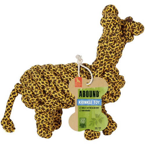 Brinquedo Abound Krinkle Animal para Cães - 1 Unidade - Diversão e Interação Garantida