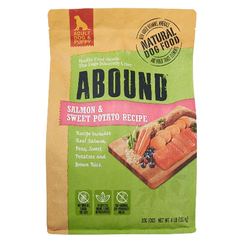 Ração Abound Natural para Cães - Salmão e Batata Doce 1.81kg