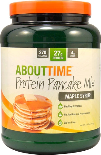 About Time Protein Pancake Mix Sabor Maple Syrup - 680g