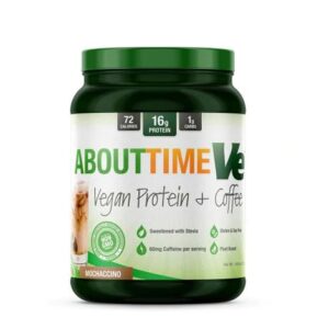 About Time Ve™ Proteína Vegana e Café Mochaccino - 753g