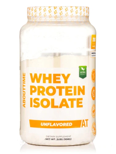 Whey Protein Isolado About Time Sem Sabor 907g