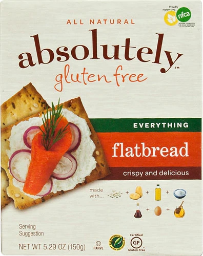 Absolutely Gluten Free Flatbread Tudo - 147g: Sabor e Leveza Sem Glúten