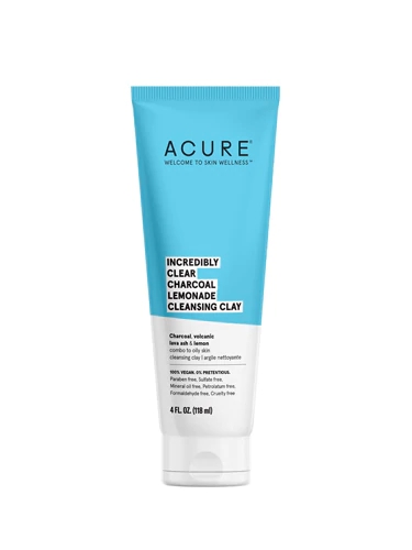 Acure Incredibly Clear Cleansing Clay -- 4 fl oz