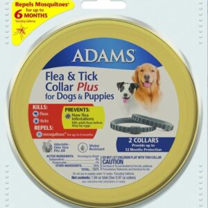 Comprar adams flea and tick collar plus for dogs and puppies -- 2 collars preço no brasil dog flea & tick flea and tick powders & sprays pet health suplementos em oferta suplemento importado loja 15 online promoção -