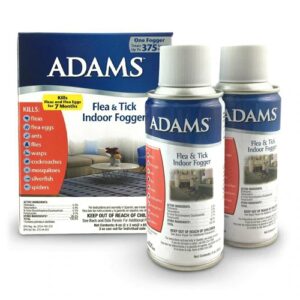 Adams Flea and Tick Indoor Fogger 2 Unidades - Controle de Pulgas e Carrapatos em Ambientes Internos