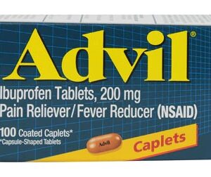 Advil Ibuprofeno Alívio Dor 200mg - 100 Cápsulas Gelatinosas