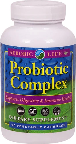 Aerobic Life Probiotic Complex 60 Cápsulas Vegetais - Suporte para Saúde Intestinal
