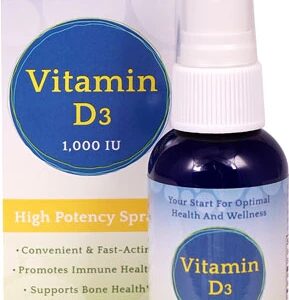 Aerobic Life Vitamina D3 Spray 1000 UI - 59ml - Suporte Imunológico e Ósseo
