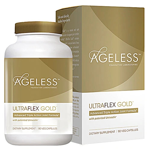 Ageless Foundation UltraMAX Gold Com AlphaNeuro Complex - 90 Cápsulas