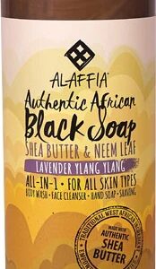 Comprar alaffia authentic african black soap lavender ylang ylang -- 32 fl oz preço no brasil bath & body care beauty & personal care body wash soap suplementos em oferta suplemento importado loja 81 online promoção -