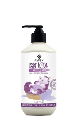 Hidratante Corporal Alaffia Limão Lavanda 473ml - Pele Nutrita e Revitalizada