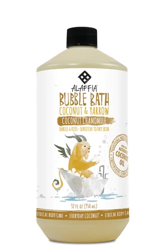 Alaffia Sabonete Líquido Bolhas Banho Coco e Camomila 946ml