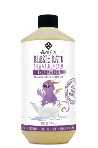 Espuma de Banho Alaffia Manteiga de Karité e Erva-Cidreira Limão Lavanda 946ml - Bem-Estar Natural