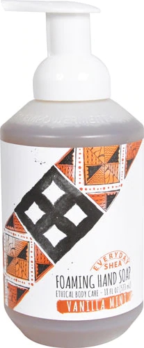 Sabonete Líquido Espumante Alaffia Everyday Shea Baunilha Menta - 532ml