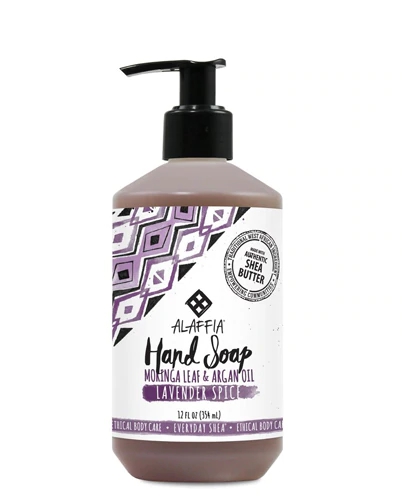 Sabonete Líquido Alaffia Everyday Shea Lavanda e Especiarias 355ml - Higiene Natural