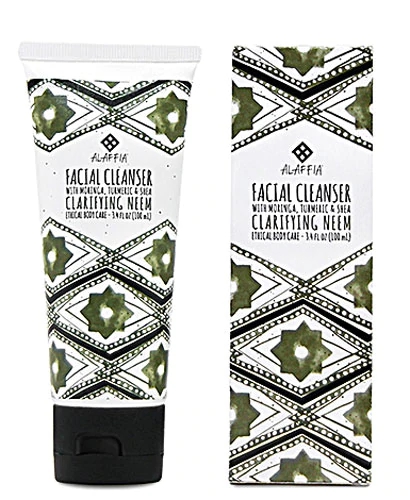 Sabonete Facial Alaffia Clarifying Neem & Cúrcuma 100ml - Limpeza Profunda e Revitalização