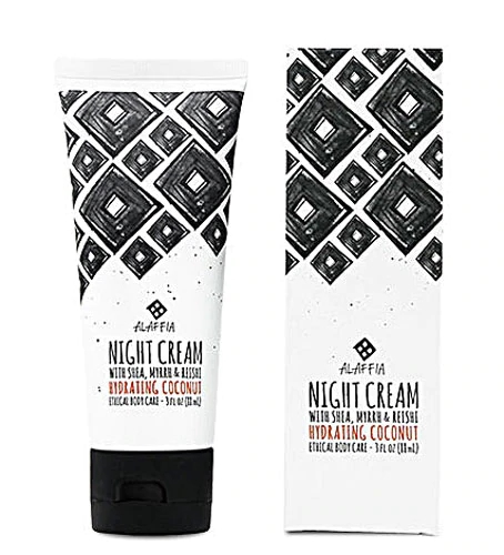 Alaffia Creme Noturno Hidratante Coco Reishi 89ml - Pele Radiante e Nutrita
