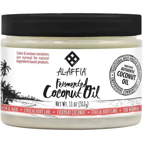 Óleo de Coco Puro Não Refinado Alaffia 312g - Nutrição e Bem-Estar Essencial