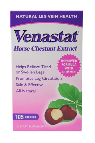 Alan James Venastat Extrato de Castanha da Índia - 105 Cápsulas