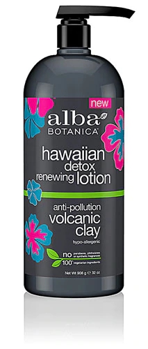 Alba Botanica Loção Renovadora Argila Vulcânica Havaiana 907g - Detox e Hidratação Profunda