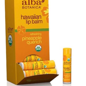 Comprar alba botanica® hawaiian lip balm refreshing pineapple quench -- 0. 15 oz preço no brasil beauty & personal care lip balm lips makeup suplementos em oferta suplemento importado loja 9 online promoção -